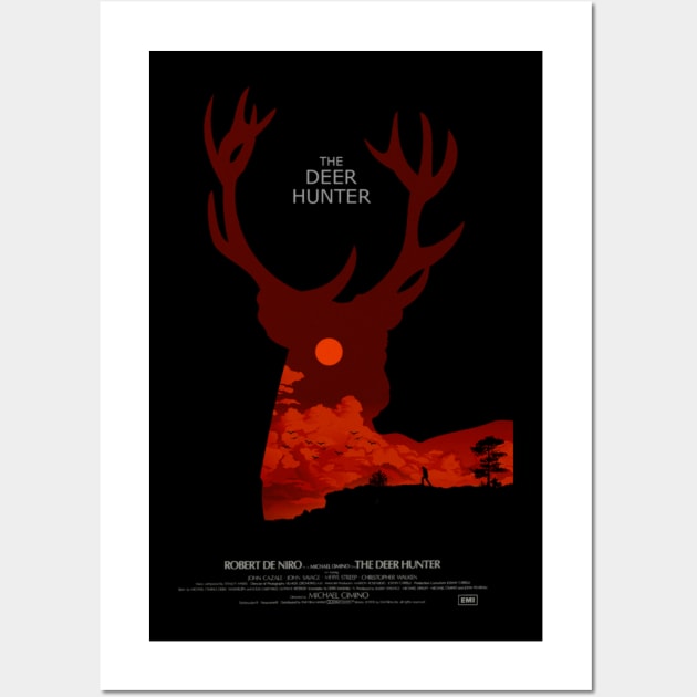 Deer Hunter Wall Art by Kiho Jise